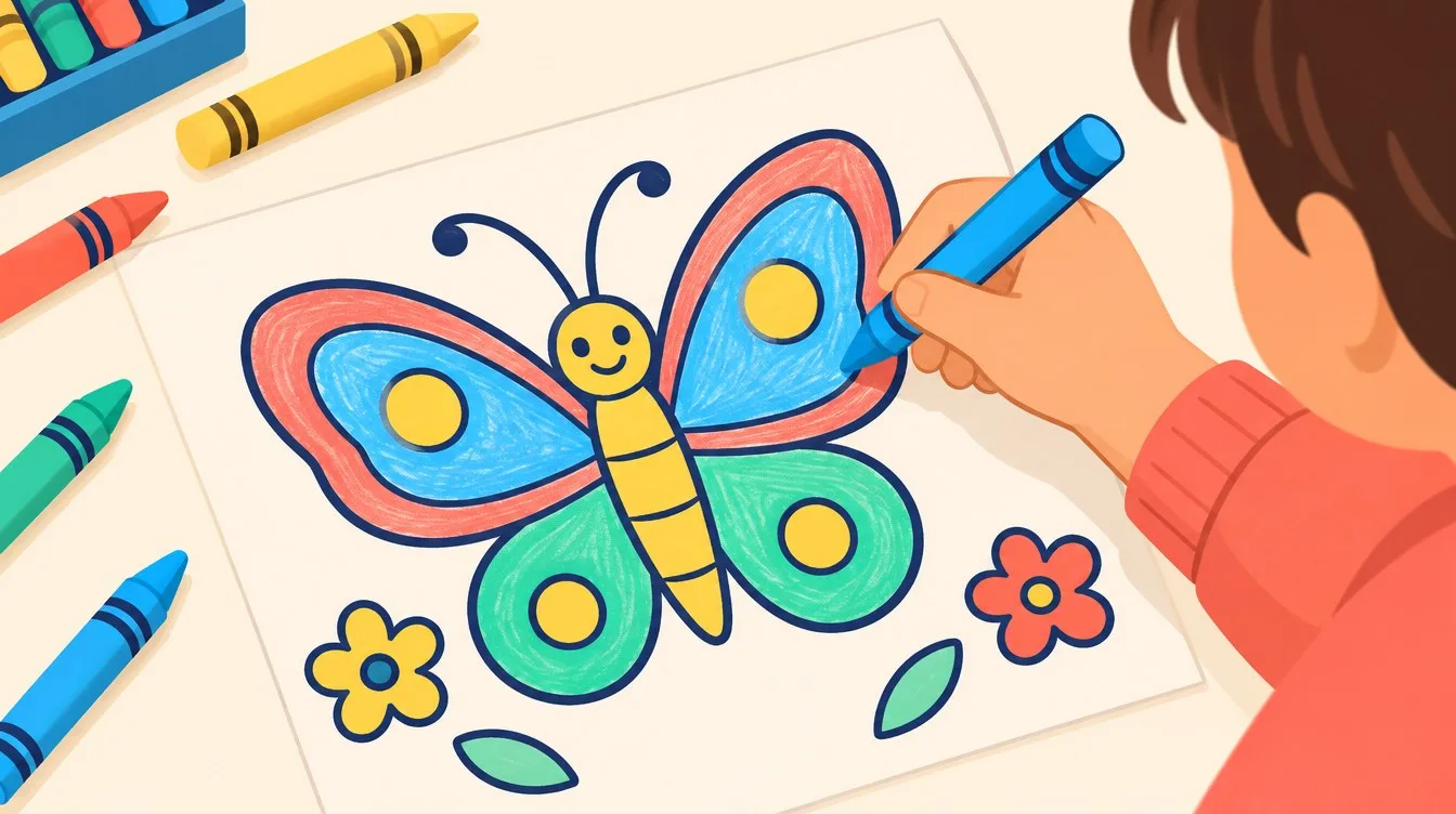 How to Teach Your Child Coloring Inside the Lines: 8 Simple Exercises